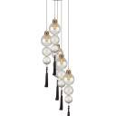 Heathfield Lighting - Medina Circle 5 Chandelier